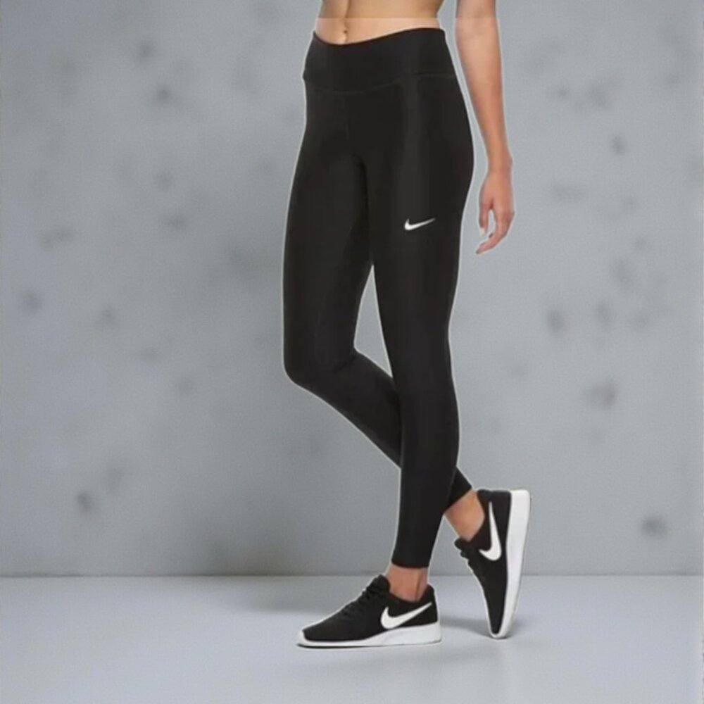 Nike Power Victory Dri-Fit Mid-Rise Waistband Leggings
